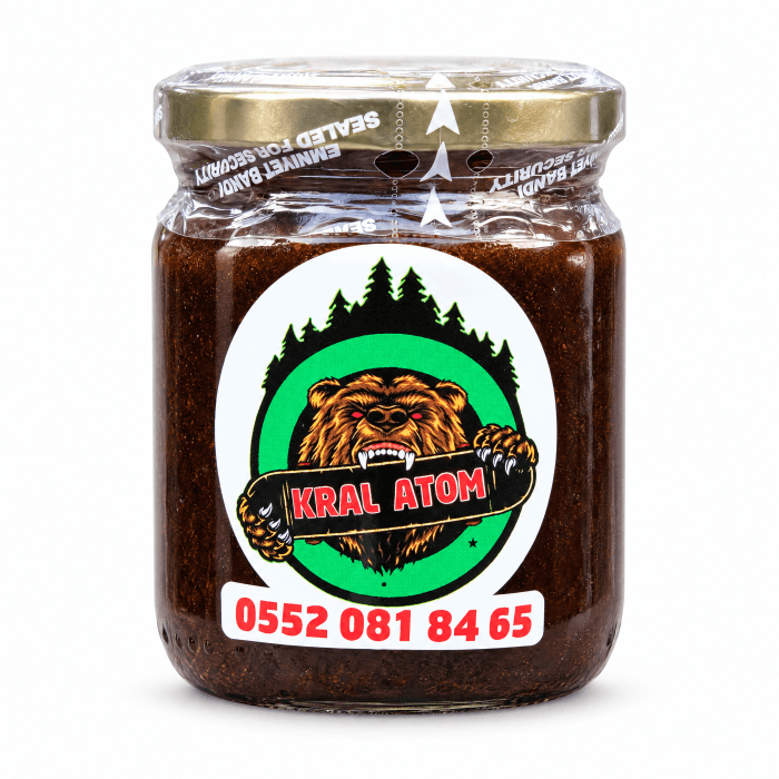 Kral Atom 250 gr kavanoz